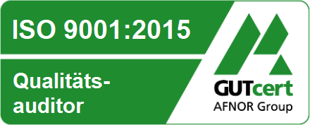 Qualitätsauditor nach ISO 9001:2015 (GUTcert) Qualitätsauditor nach ISO 9001:2015 (GUTcert)